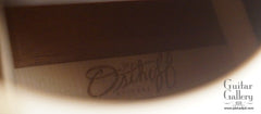 Osthoff 0-12 fret Guitar interior label