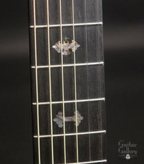 Froggy Bottom P12c parlor guitar fretboard