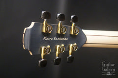 Lowden Pierre Bensusan Signature Model Guitar headstock back signature