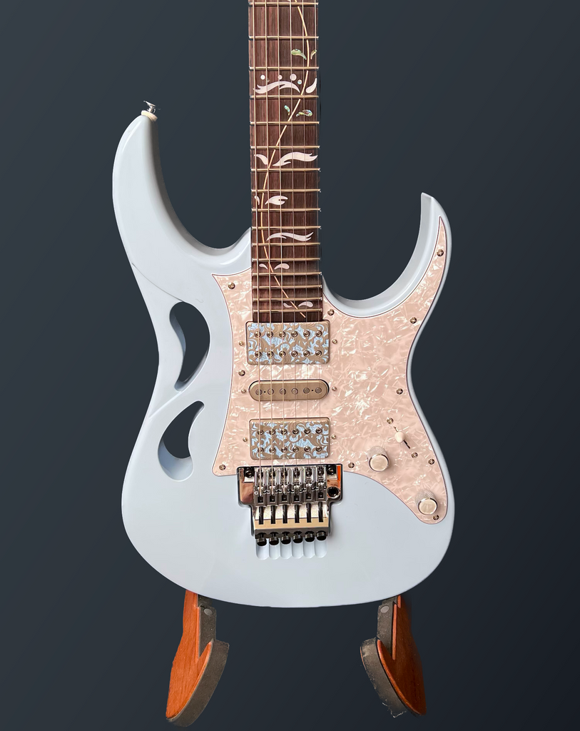 Ibanez Steve Vai Signature PIA3761C Electric Guitar Blue Powder