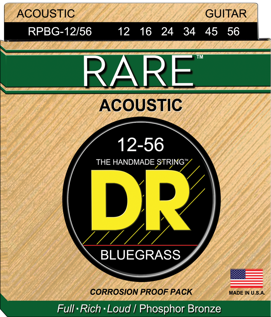 DR Rare acoustic RPBG-12/56 Bluegrass strings