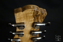 Thorell Red Sky Deluxe Archtop guitar figured walnut headstock veneers