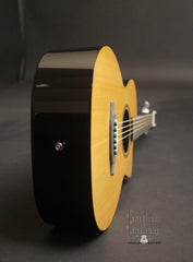 RainSong V-PA1100NS parlor guitar end