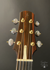 Rasmussen Brazilian rosewood model C guitar headstock