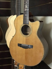 Ryan Mission GC guitar with hummingbird inlay