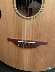 Lowden S35J-X Nylon string guitar dark cedar top
