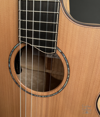 Lowden S35J-X Nylon string guitar rosette