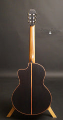 Lowden S50J-BR-AS guitar Black Brazilian rosewood back full view