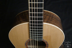 Lowden S50 custom Walnut guitar purfling detail