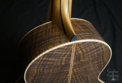Lowden S50 custom Walnut guitar with narrow neck profile