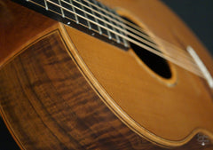 Lowden used S50 walnut guitar detail
