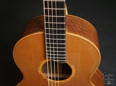 Lowden used S50 walnut guitar fretboard