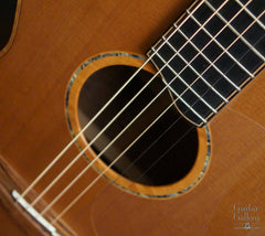 Lowden used S50 walnut guitar rosette