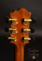 Santa Cruz custom F guitar headstock