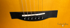 Santa Cruz Brazilian rosewood model D guitar ebony bridge