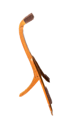 Solid Ground Ltd Ed. Ovangkol & Maple guitar stand side view