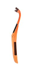 Sapele & Maple guitar stand folded, by Solid Ground stands