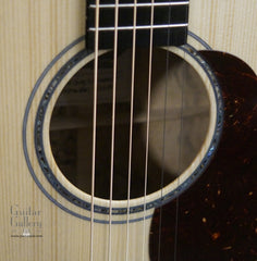 Froggy Bottom SJ-12 Spalted Maple Guitar abalone rosette