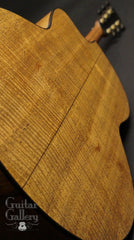 Lowden fiddleback mahogany guitar back