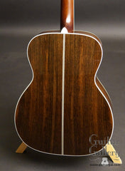 Santa Cruz OM grand guitar back