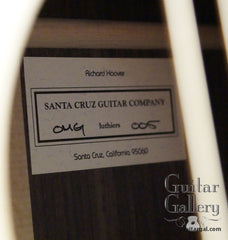 Santa Cruz OMG guitar label