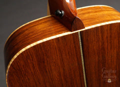 Square Deal guitar heel view