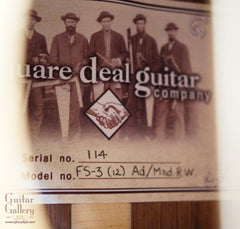 Square Deal guitar label
