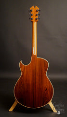 Marchione OMc guitar Brazilian rosewood full back view