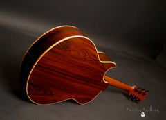 Marchione OMc guitar Brazilian rosewood back