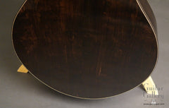 Strahm African Blackwood guitar back low