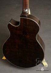 Strahm African Blackwood guitar back