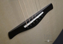 Strahm African Blackwood guitar bridge