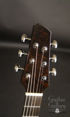 Strahm African Blackwood guitar headstock