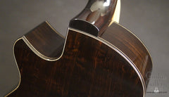 Strahm African Blackwood guitar heel