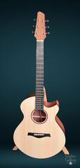 Strahm Eros cutaway Honduran rosewood guitar at Guitar Gallery
