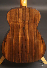 Sangirardi & Cavicchi 000 guitar Malaysian Blackwood back