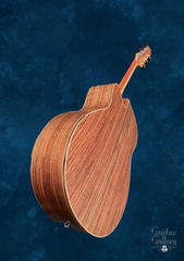 Schwartz Pinnacle guitar end view of back