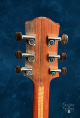 Schwartz Pinnacle guitar back of headstock