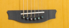 RainSong V-PA1100NS parlor guitar bridge