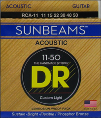 DR Sunbeams acoustic RCA-11 strings