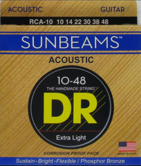 DR Sunbeams acoustic RCA-10 strings
