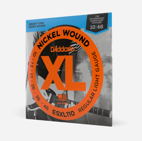 D'Addario Double Ball end Electric guitar strings for Klein headless electric guitars