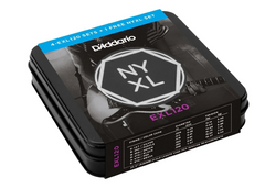 D'Addario EXL120-TIN XL Super Light Electric Guitar Strings 4-Pack Collector's Tin, 9-42