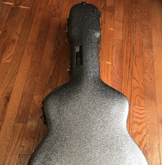 Calton GunMetal Gray OM Guitar Case