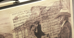 Bill Monroe Lithograph Gibson style F Mandolin Custom Cedar Creek Case