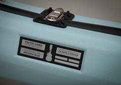 Calton Dresden Blue Martin OM case label