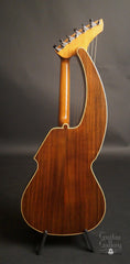 Sedgwick Harp guitar full back view
