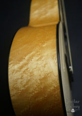 Serracini SD 00 guitar birdseye maple side