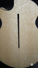 Strahm Birdseye Maple Eros Guitar back close