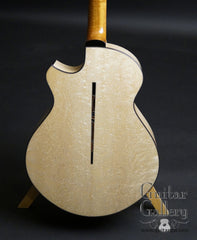 Strahm Birdseye Maple Eros Guitar back